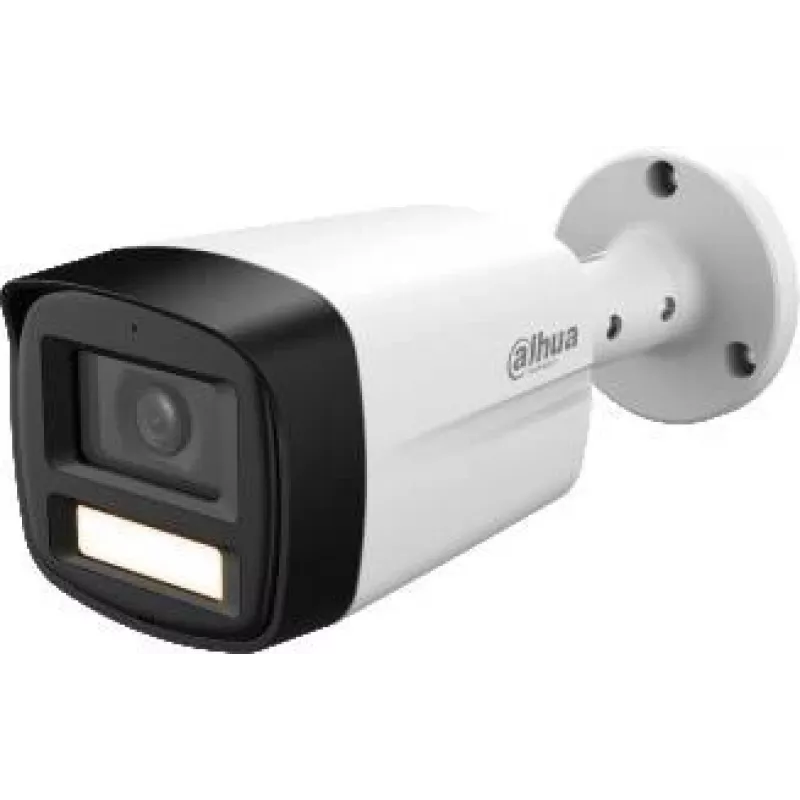 Dahua HAC-HFW1509TLM-A-LED-0360B-S3 cámara bullet Full Color 5MP con LED blanco cálido, objetivo 3,6mm, IP67