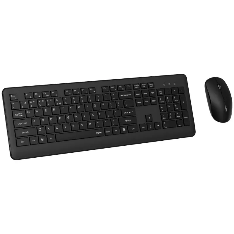 Rapoo 8310M conjunto de teclado y ratón inalámbrico, negro