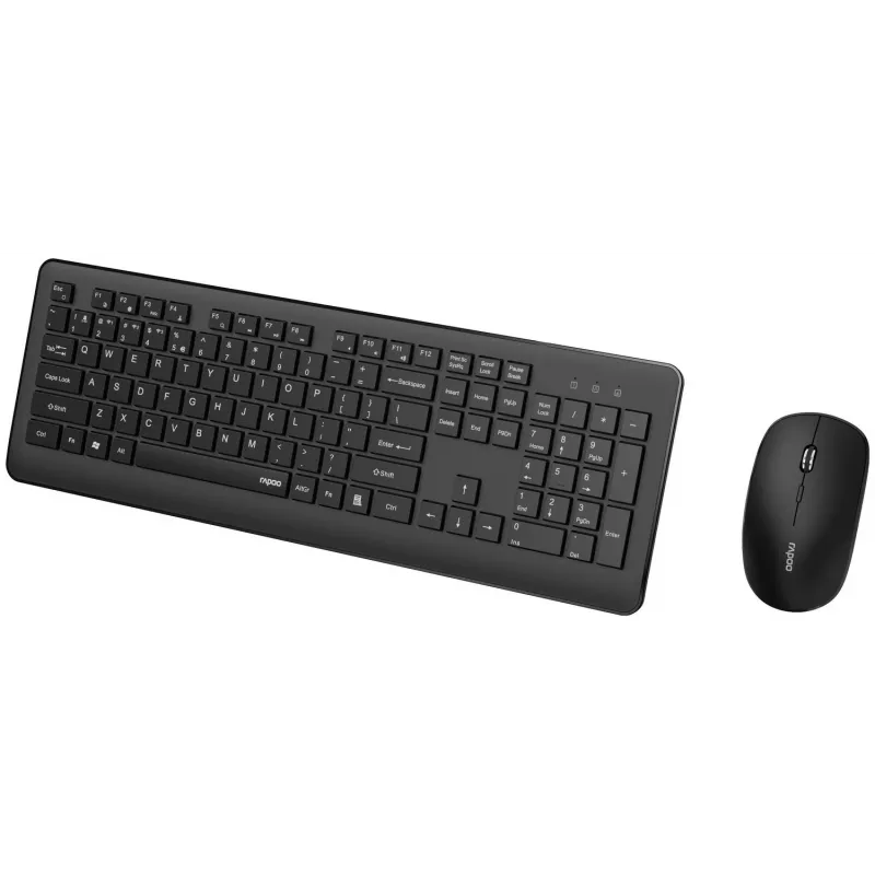 Rapoo 8310M conjunto de teclado y ratón inalámbrico, negro