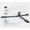 Leofoto LSR-284C+LH-30 Trípode CNC con base niveladora y abrazadera giratoria, 4 secciones 28/25/22/19mm