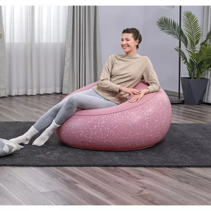 Bestway Sillón hinchable rosa Inflate A Chair 32029