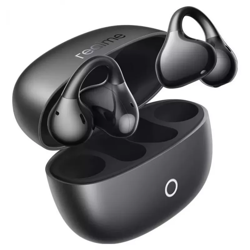 realme Buds Clip Czarne Black auriculares con cable con conector jack de 3,5 mm y micrófono