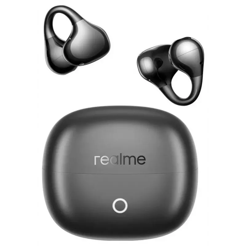 realme Buds Clip Czarne Black auriculares con cable con conector jack de 3,5 mm y micrófono
