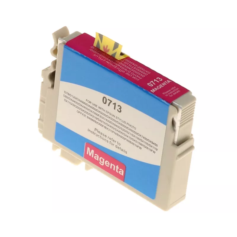 G&G Ninestar cartucho de tinta compatible para Epson T0713 (C13T07134012) - magenta