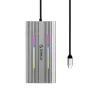 ORICO XDR docking station USB-C 12 en 1 con RGB, 2x HDMI 4K 60Hz, VGA, RJ45 Gigabit, lector de tarjetas SD/microSD, 100W PD, gris