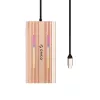 ORICO XDR docking station USB-C 12 en 1 RGB, 2x USB-A, 1x USB-C PD 100W, 2x HDMI 4K 60Hz, VGA, RJ45 Gigabit, lector de tarjetas SD y microSD - Rose Gold
