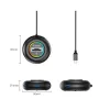 ORICO YXR5-C3 RGB hub USB-A 3.0 de 4 puertos con lector de tarjetas SD y microSD, cable de 1,8 m, negro