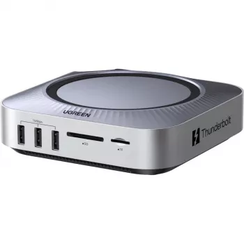 UGREEN Maxidok 10-in-1 Mac Mini Thunderbolt 5 Docking Station para M4/M4 Pro