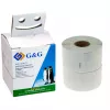 G&G Rollo de etiquetas compatible con DYMO 99012, S0722400 - 36 x 89 mm papel térmico directo, Blanco, adhesivo permanente, 520 etiquetas