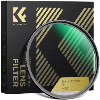 K&F Concept filtro HD Black Diffusion 1/8 72mm