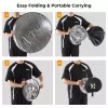 K&F Concept Reflector redondo plegable 5 en 1 de 80 cm con bolsa de transporte (KF18.0002)