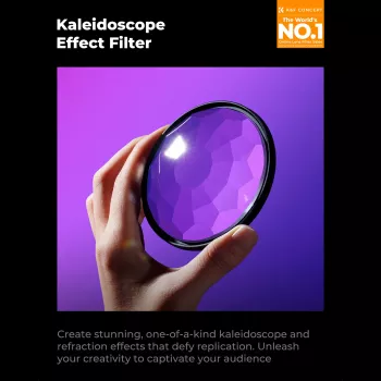 K&F Concept Filtro de efecto caleidoscopio Nano-B de 72 mm