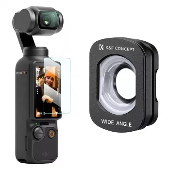 KF Objetivo gran angular de 112° para DJI Osmo Pocket 3 / 4 - Kf01.2612