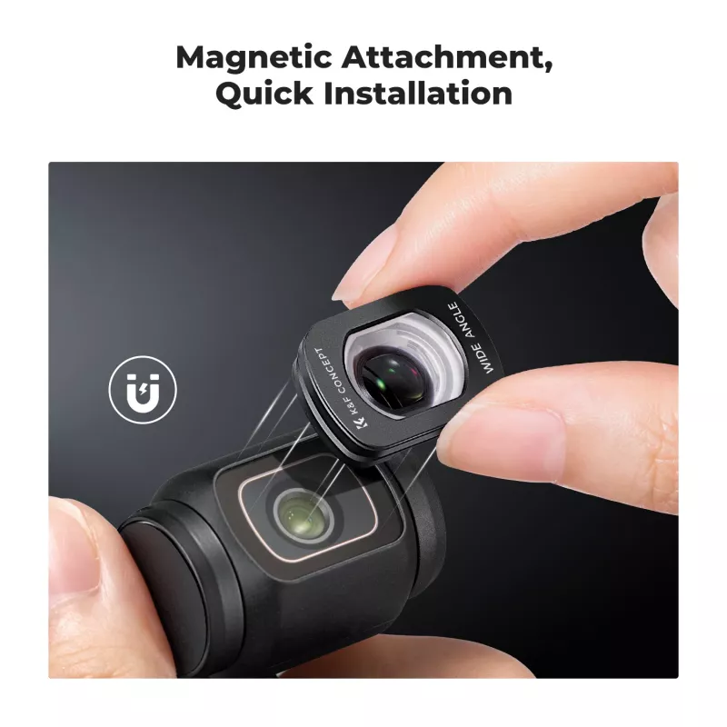 KF Objetivo gran angular de 112° para DJI Osmo Pocket 3 / 4 - Kf01.2612