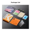 KF Pack de 3 protectores de pantalla de vidrio templado 9H para Sony NEX-7, NEX-6, NEX-6L, NEX-5, NEX-3N, Alpha a6600