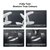 KF Pack de 6 protectores de pantalla de vidrio templado 9H para Nikon Z9 Z8