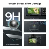 KF Pack de 6 protectores de pantalla de vidrio templado 9H para Nikon Z9 Z8
