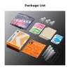 KF Pack de 6 protectores de pantalla de vidrio templado 9H para Nikon Z9 Z8