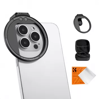 K&F Concept clip de filtro magnético para smartphones 67mm negro KF01.2675