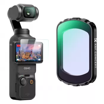 K&F Concept filtro nocturno de corte de contaminación lumínica magnético para DJI Osmo Pocket 3 (KF01.2702)