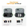 K&F Concept KF13.179V8 bolsa de cinturón para cámara verde - DSLR/sin espejo/dron/gimbal