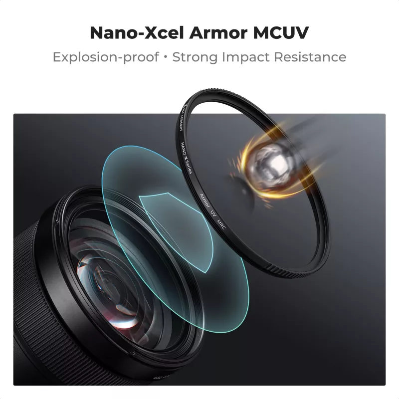 K&F Nano-X Filtro UV MRC 49mm