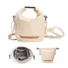 K&F Concept Bandolera cruzada Sling Bag 5L Beige para cámara y smartphone