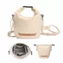 K&F Concept Bandolera cruzada Sling Bag 5L Beige para cámara y smartphone