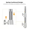 K&F Concept KF34.044 Trípode de luz de aluminio de 280cm con espiga reversible de 1/4