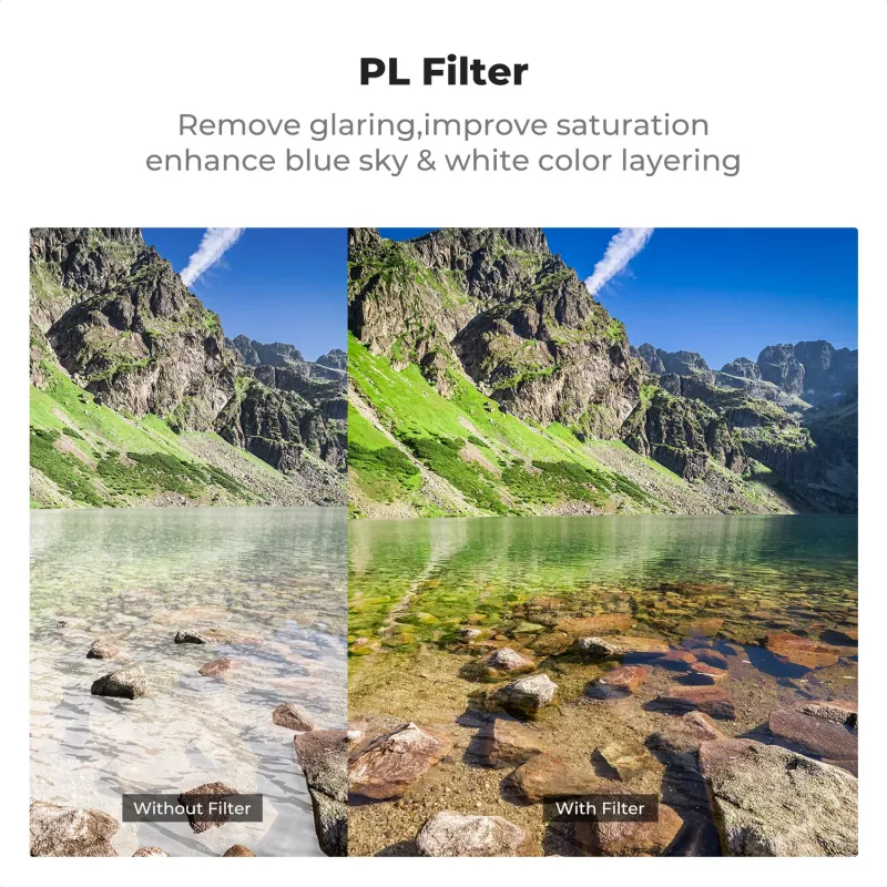 K&F Concept Nano-X Filtro polarizador circular 8K Ultra HD para DJI Neo / KF01.2828