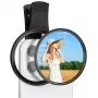 Kit de filtros KF 2 en 1 Black Diffusion 1/4 + CPL Phone de 67 mm Clip-On
