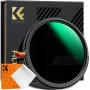 Filtro híbrido K&F Concept 3 en 1 de 82 mm Fader ND2-32 + CPL + Black Diffusion 1/4 (KF01.2928V2)