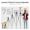 Trípode de cámara compacto de K&F Concept para DSLR y smartphone negro