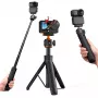 Mini trípode palo selfie 65 cm con cabezal 360° para DJI Osmo Nano / Action 6 / Kf09.181