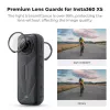 K&F Concept Pack de 2 protectores de objetivo de vidrio templado para Insta360 X5 KF31.185