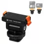 Soporte magnético de cambio rápido para DJI Osmo Action 6 / Nano / rosca de 1/4