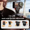 Soporte magnético de cambio rápido para DJI Osmo Action 6 / Nano / rosca de 1/4