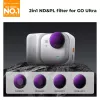 K&F Concept Set de 4 filtros 2 en 1 ND/PL ND8/PL ND16/PL ND32/PL ND64/PL para Insta360 GO Ultra, SKU.1673