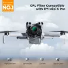 Filtro polarizador circular CPL K&F Concept para dron DJI Mini 5 Pro (KF02.0002)