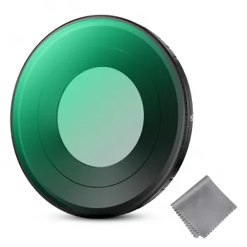 Filtro polarizador circular (CPL) Nano-X 8K Ultra HD K&F Concept con funda para Insta360 GO Ultra KF12.0011