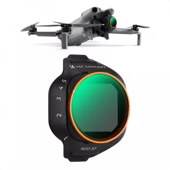 Filtro ND variable K&F ND2-ND32 para dron DJI Mini 5 Pro, cristal AGC