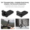 KF Concept KF12.0050 Adaptador de montaje vertical magnético con rosca de 1/4 de pulgada para DJI Osmo Nano / Xtra Atto