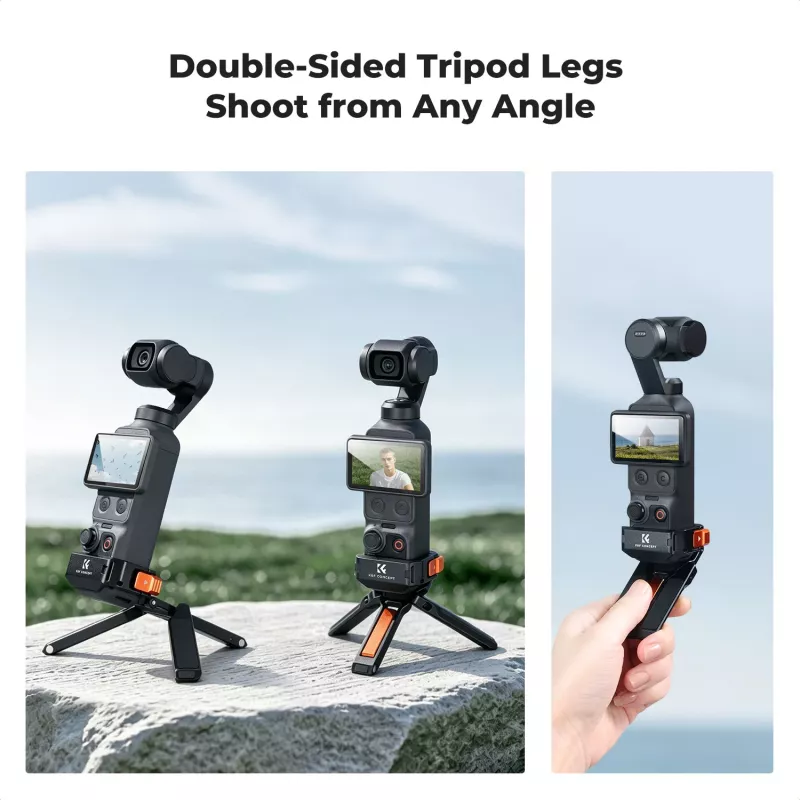 KF KF20.0022 Carcasa magnética y soporte para trípode para DJI Osmo Pocket 3 / 4