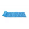 Bestway Colchón de aire 213 x 86 cm Pavillo Roll & Relax individual azul oscuro/gris