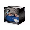 Bestway Flowclear Portavasos para piscina pack de 2 gris/azul