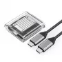 Orico TC20-M2-10G Carcasa SSD M.2 NVMe USB-C 3.2 - transparente