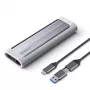 ORICO AXM2-G2 Carcasa M.2 NVMe USB-C 10Gbps - gris