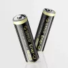 ORICO Ener-G EG5C Batería AA LiPo recargable de 1,5 V 2100 mWh con cable de carga USB-C, pack de 4