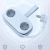 ORICO AP3 Regleta de alimentación GaN 20W 5 en 1, 2x AC + 2x USB-A + 1x USB-C, azul