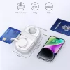 ORICO AP3 Regleta de alimentación GaN 65W 6 en 1 con 2 tomas AC, 2 puertos USB-A y 2 USB-C - blanco